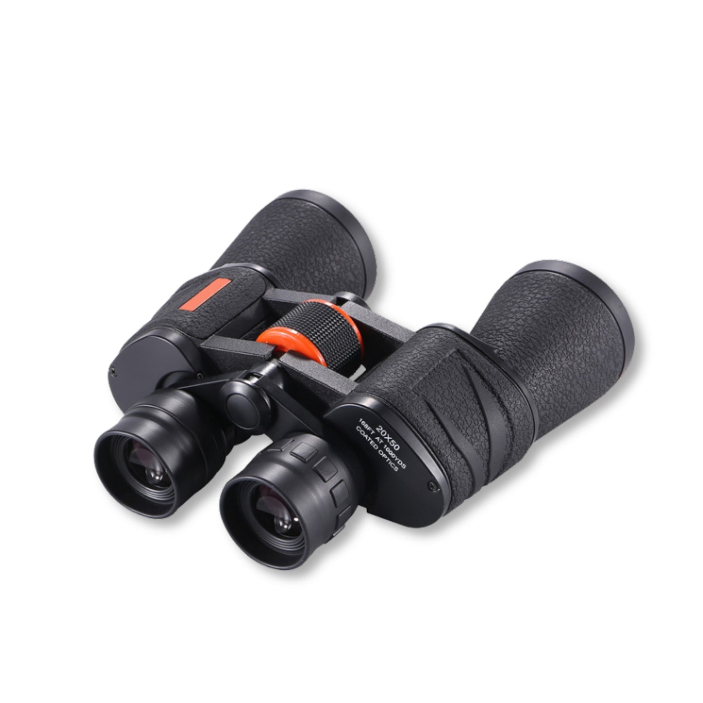 MCJ Optics XIHP1 - 10x50 Binoculars – 6.5° Wide View, BAK7 Prism, Aluminum Body