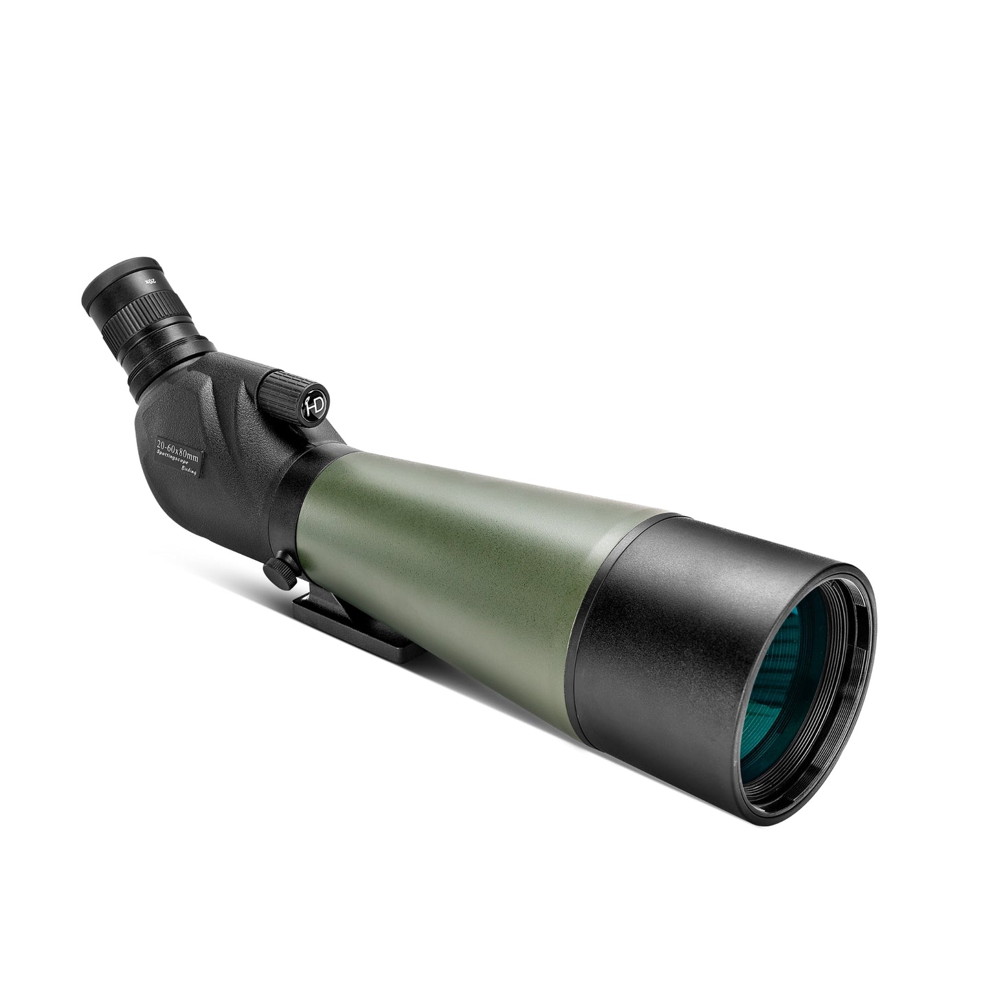 McJ Optics HUYS206080-1 - 20-60x80 Spotting Scope – BAK4 Porro Prism, Waterproof