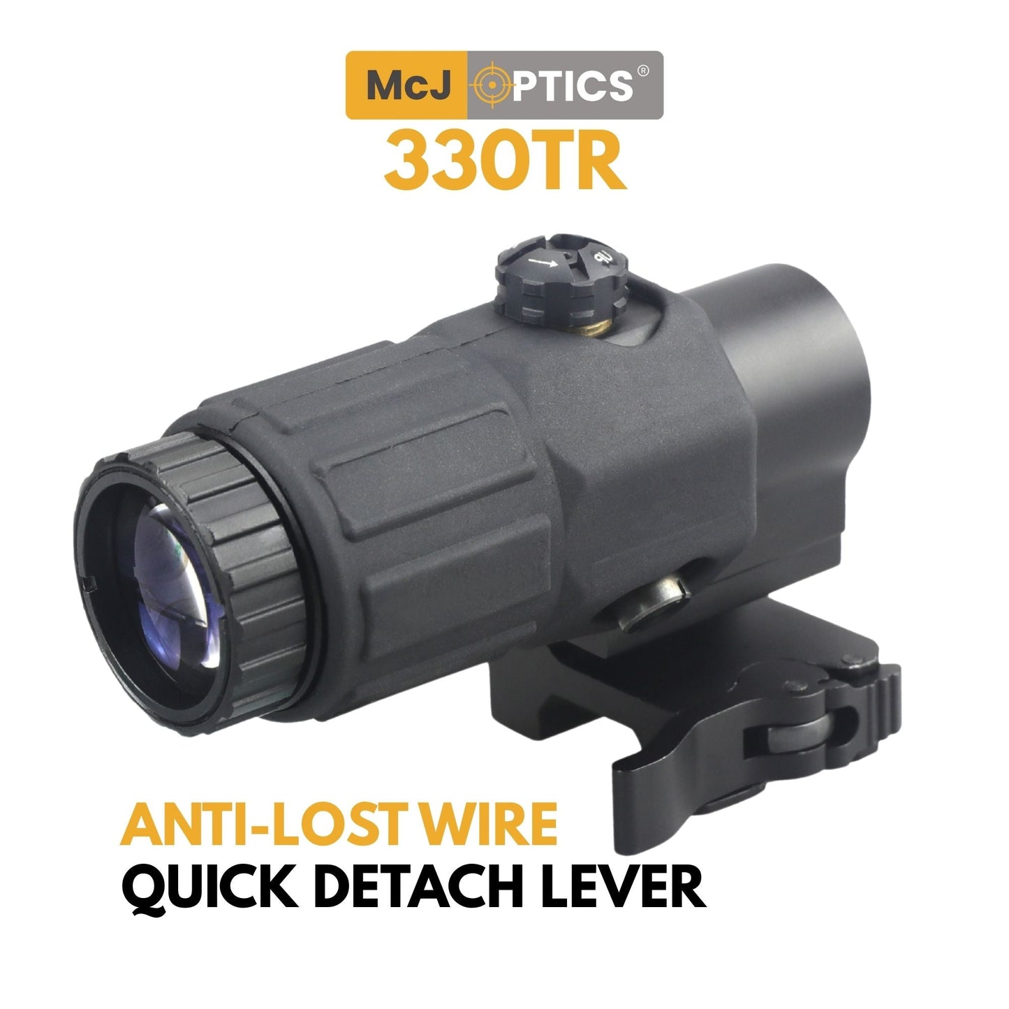 McJ Optics Red Dot – Rear Angle View
