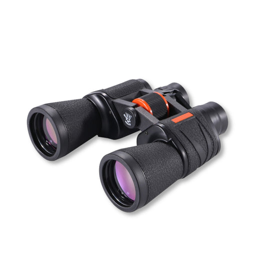 MCJ Optics XIHP1 - 10x50 Binoculars – 6.5° Wide View, BAK7 Prism, Aluminum Body