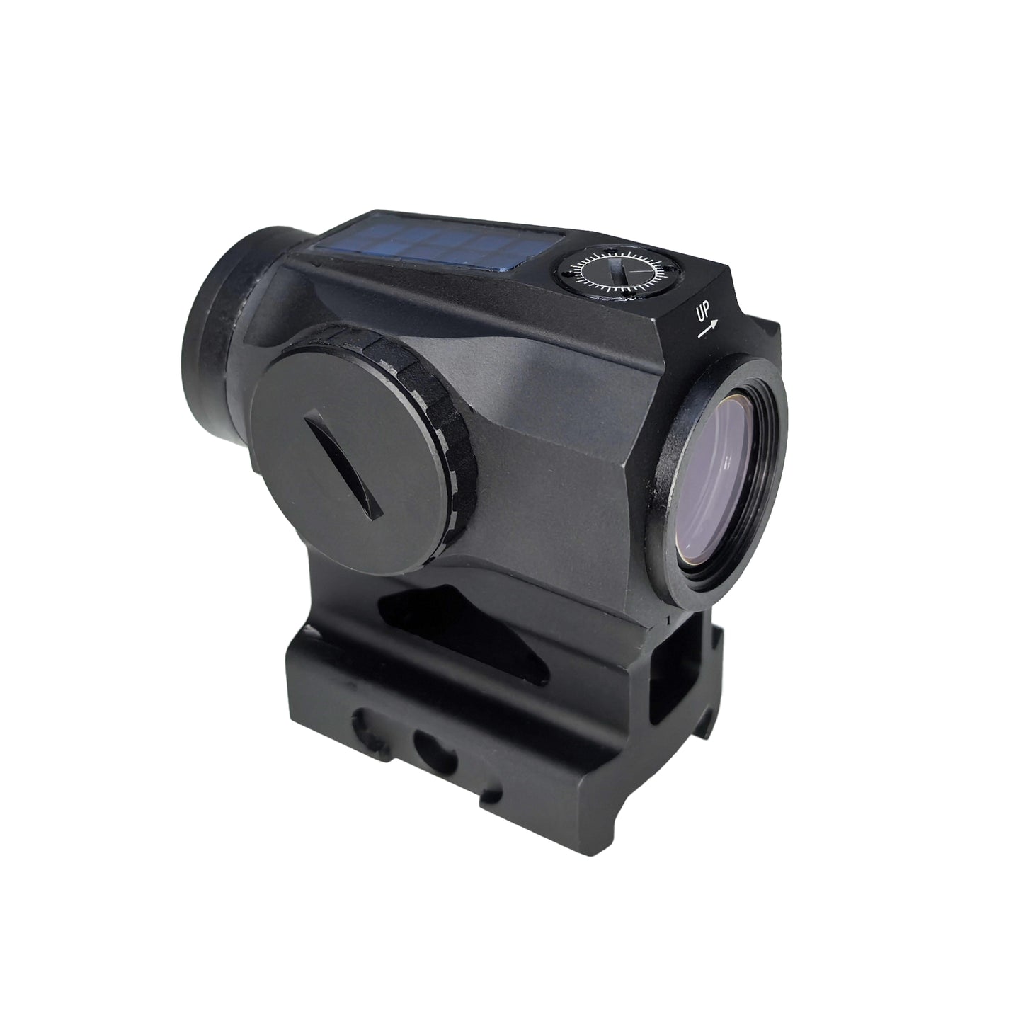 McJ Optics HUQ122TR - 1x22 Tactical Red Dot Sight – 2 MOA, Multi-Coated Lens, 10 Levels