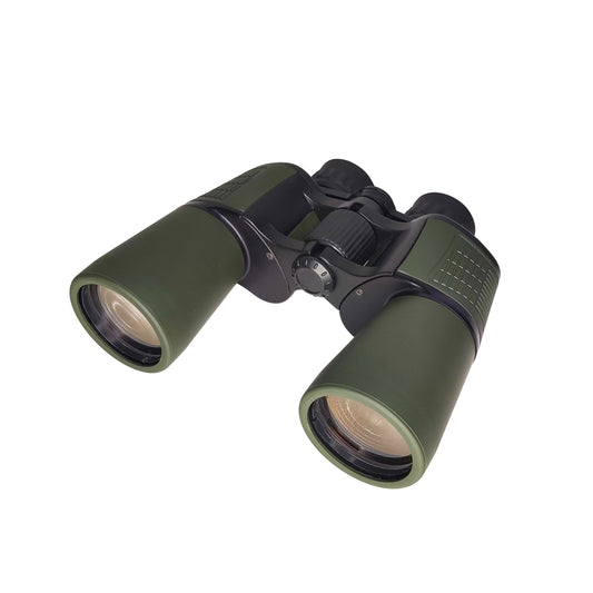 MCJ Optics MIZP6 - 10x50 Binoculars – 6.5° Wide View, K9 Prism, Tripod Mountable