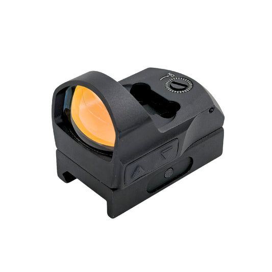 McJ Optics BOJ1181OR - 1x18x28 Red Dot Tactical Sight – 3.5 MOA, Auto-Off, Lightweight