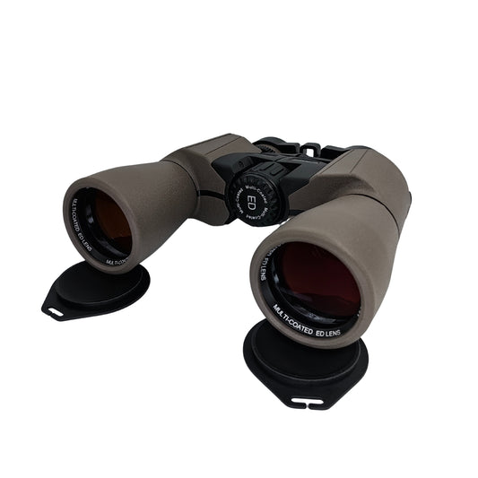 MCJ Optics DAMP7502 - 7x50 Binoculars – Wide 6.6° View, BAK7 Prism, Aluminum Body