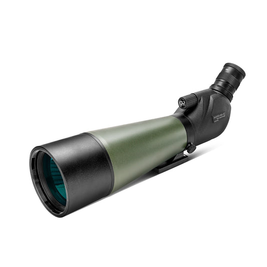 McJ Optics HUYS206080-1 - 20-60x80 Spotting Scope – BAK4 Porro Prism, Waterproof