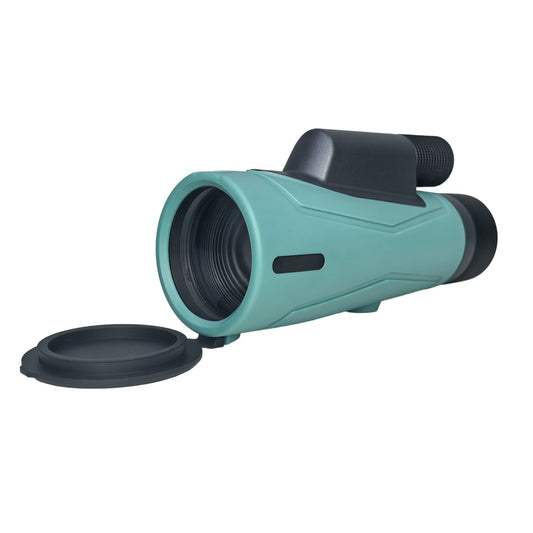 MCJ Optics DEWM - 10/12x - 50mm Waterproof Monocular – Floating, Nitrogen-Filled, BAK4 Prism