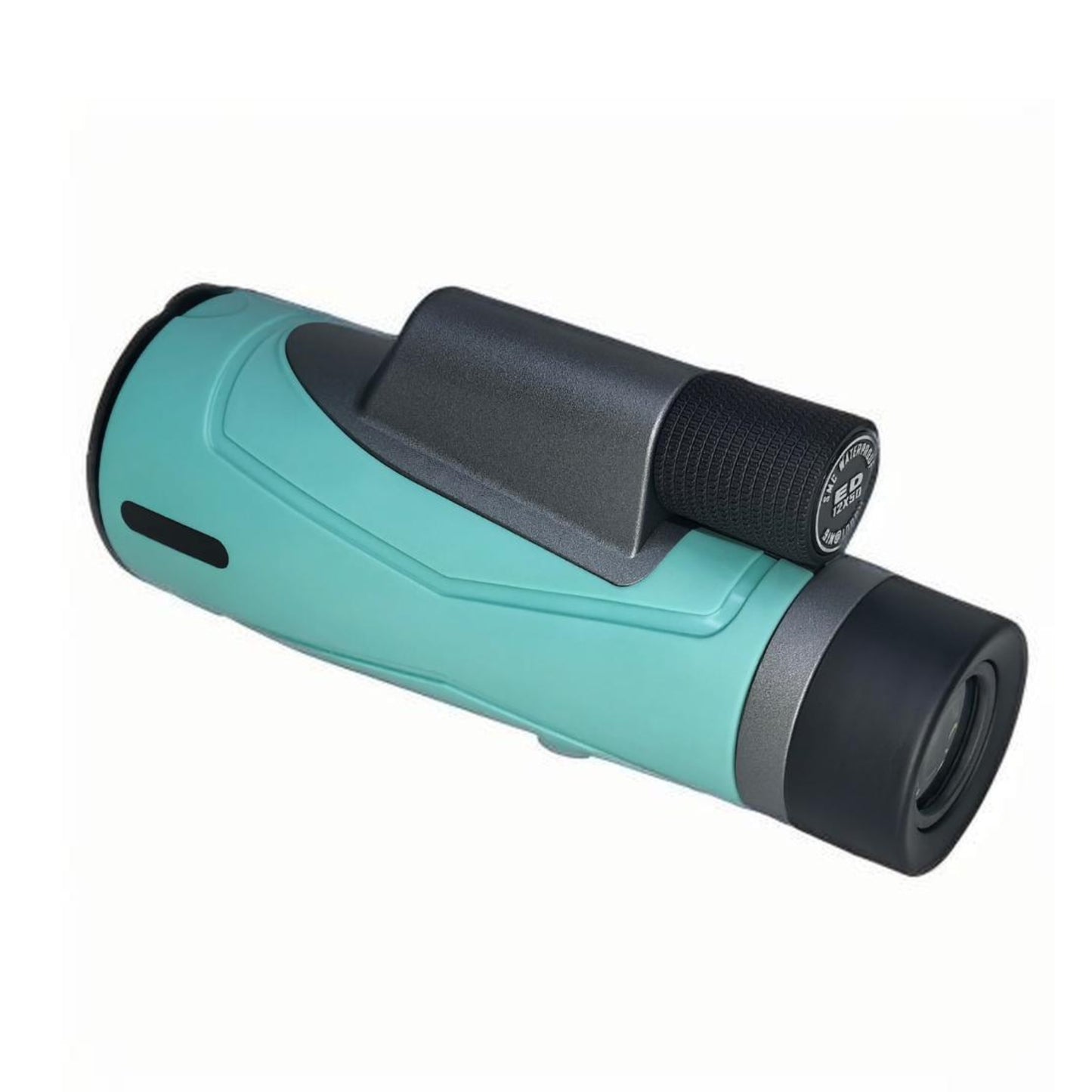 MCJ Optics DEWM - 10/12x - 50mm Waterproof Monocular – Floating, Nitrogen-Filled, BAK4 Prism