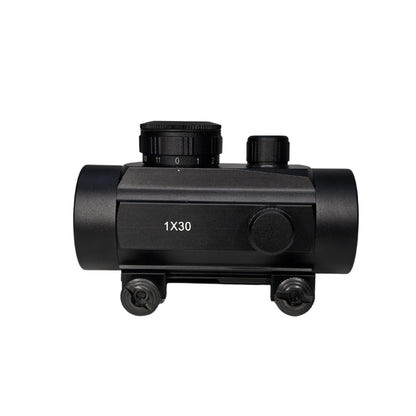McJ Optics HUQ128TR 1x28 Tactical Red Dot Sight – 2 MOA, Multi-Coated Lens, 10 Brightness Levels