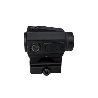 McJ Optics HUQ122TR - 1x22 Tactical Red Dot Sight – 2 MOA, Multi-Coated Lens, 10 Levels