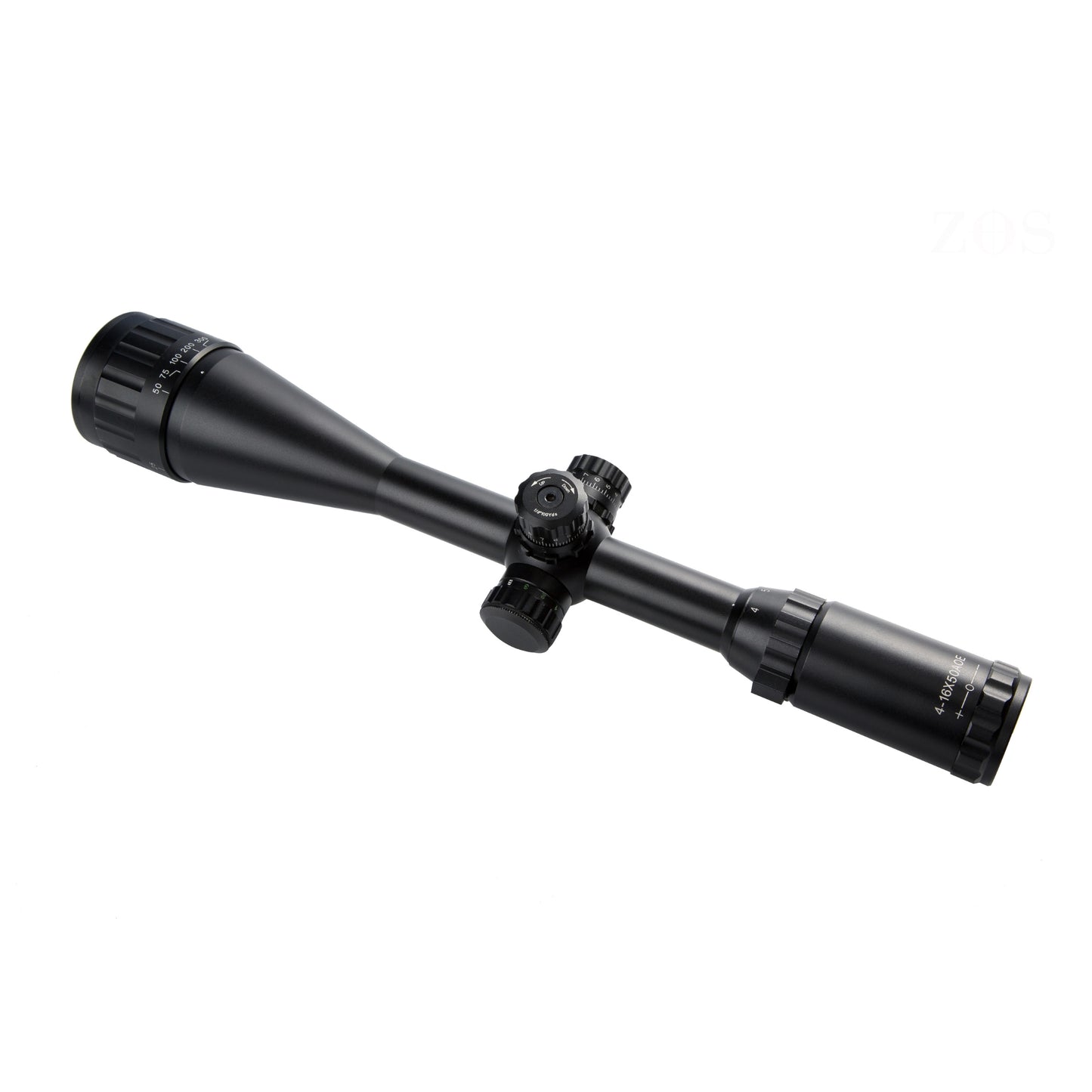 McJ Optics 4-16X50AOE Tactical Rifle Scope – FFP, Tactical Dials, Fully Multi-Coated