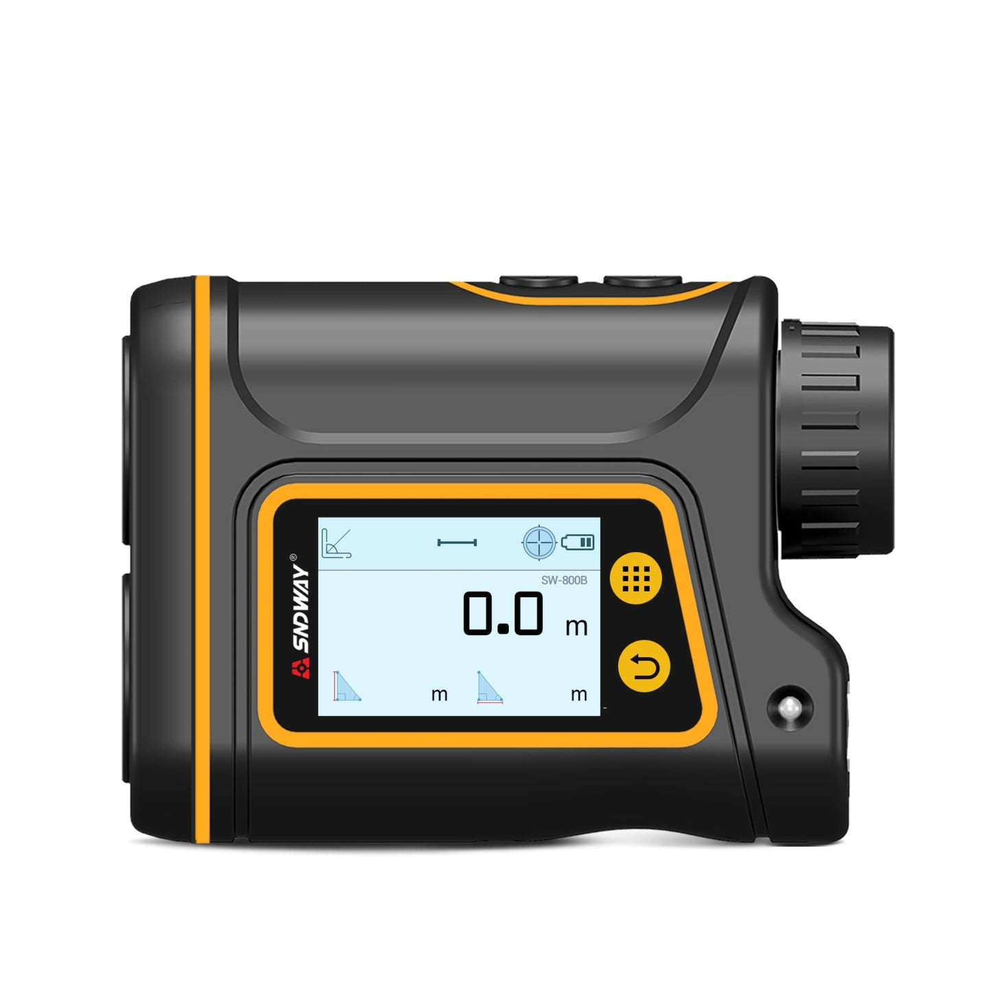 MCJ Optics D600 6x24mm Laser Rangefinder with Touchscreen – 1500M Max Range, D600