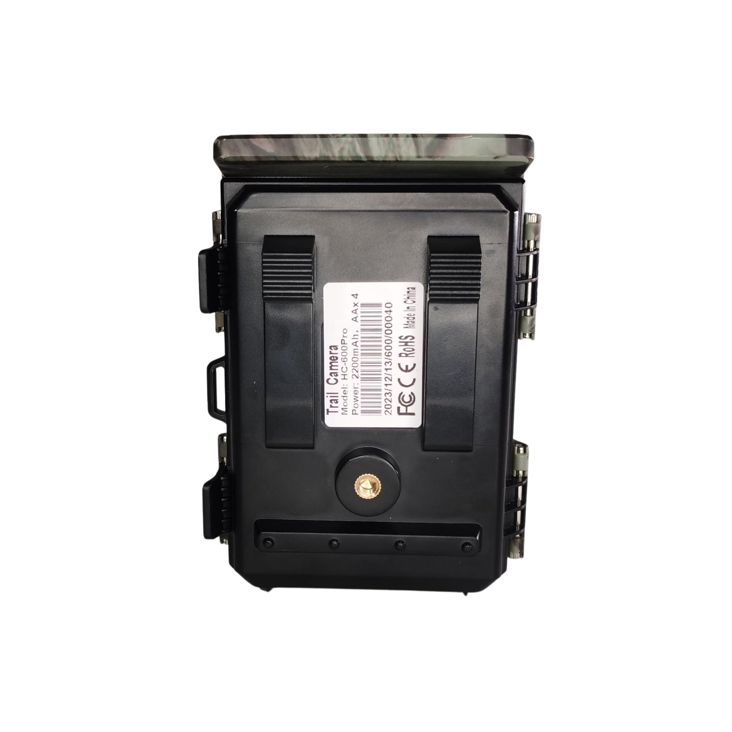 McJ Optics HC600Pro - 4G LTE Trail Camera 100MP – Solar Powered, 4K Video, Live Stream, App Sync