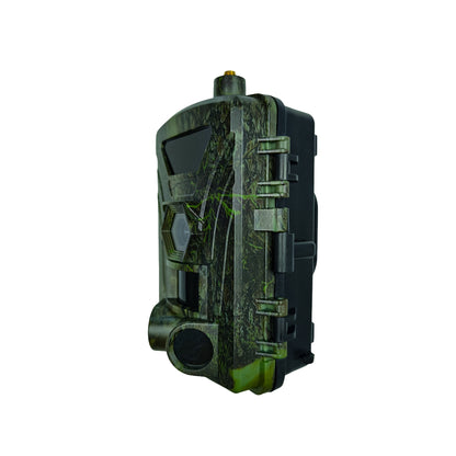McJ Optics PR802LTE-4K - 4K LTE Trail Camera – 60MP, 120° View, IP66, SIM & Sound Video