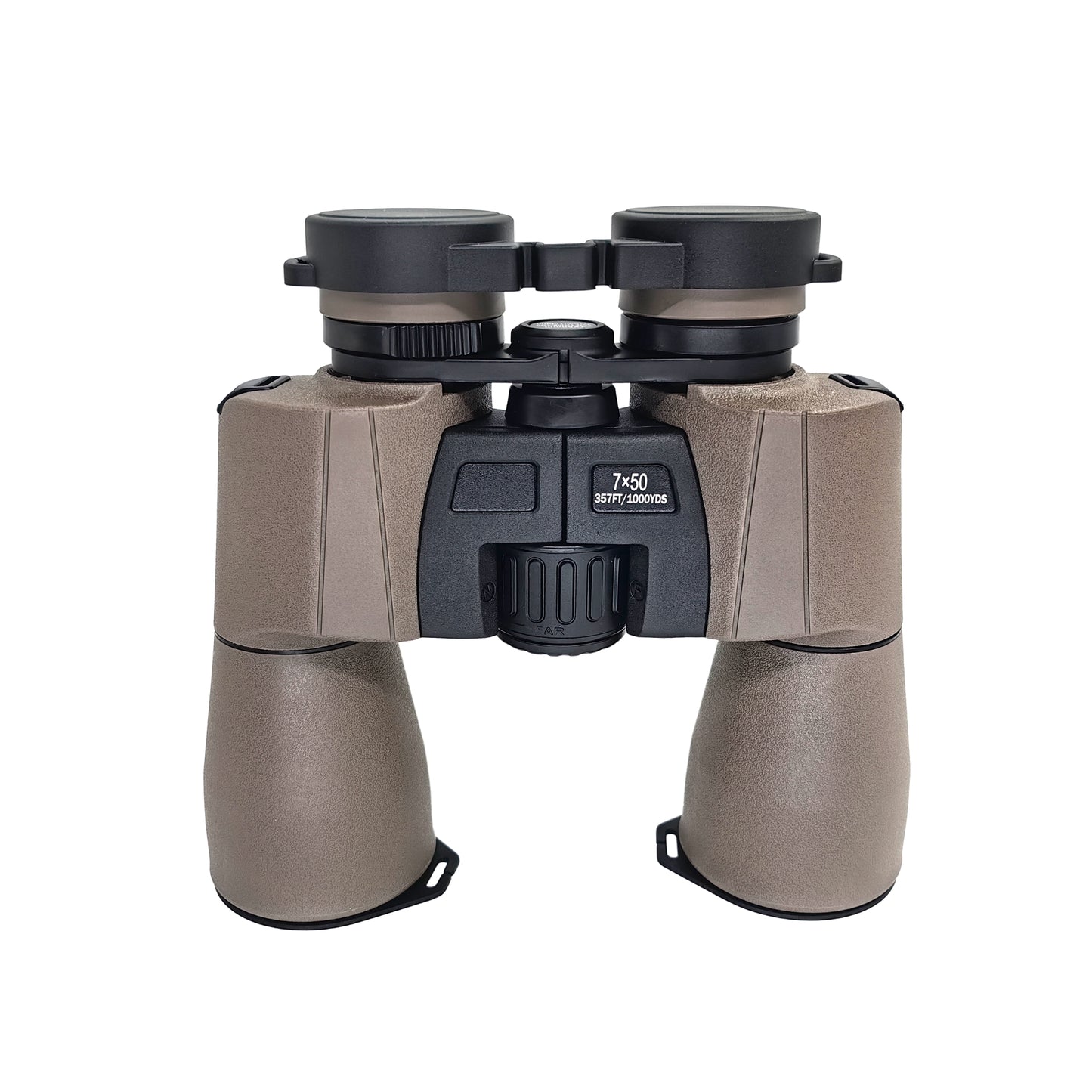 MCJ Optics DAMP7502 - 7x50 Binoculars – Wide 6.6° View, BAK7 Prism, Aluminum Body