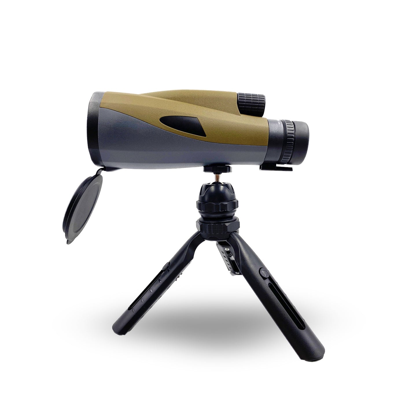 MCJ Optics LODM1 - 10-20x60 Monocular – BAK4 Prism, Multi-Coated, Tripod-Ready