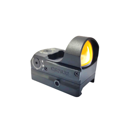 McJ Optics BOJ1181OR - 1x18x28 Red Dot Tactical Sight – 3.5 MOA, Auto-Off, Lightweight