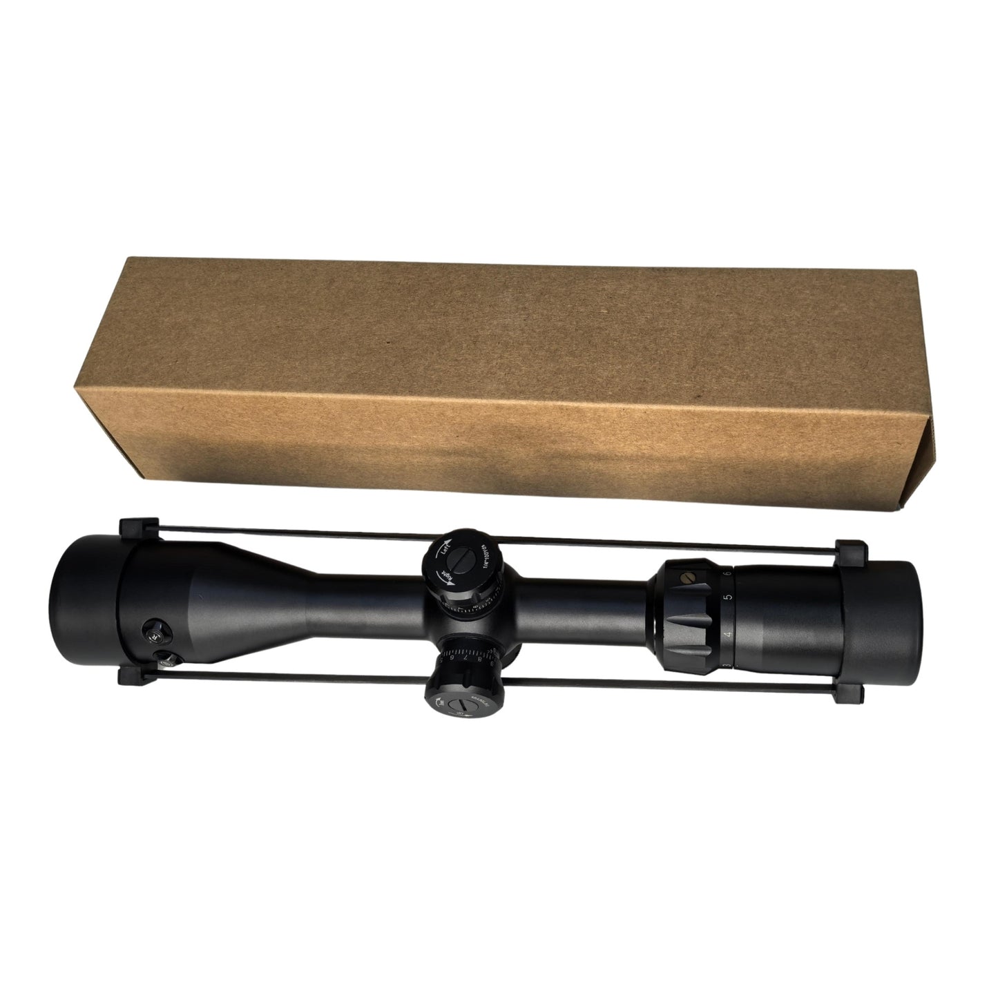 McJ Optics 4.5-14X50 Tactical Rifle Scope – 1/4 MOA, 74mm Eye Relief, Waterproof