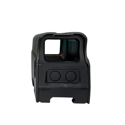 McJ Optics HUQ124TR+ - 1x33x24 2 MOA Tactical Red Dot Sight – 10 Brightness Settings, Multi-Coated Lens