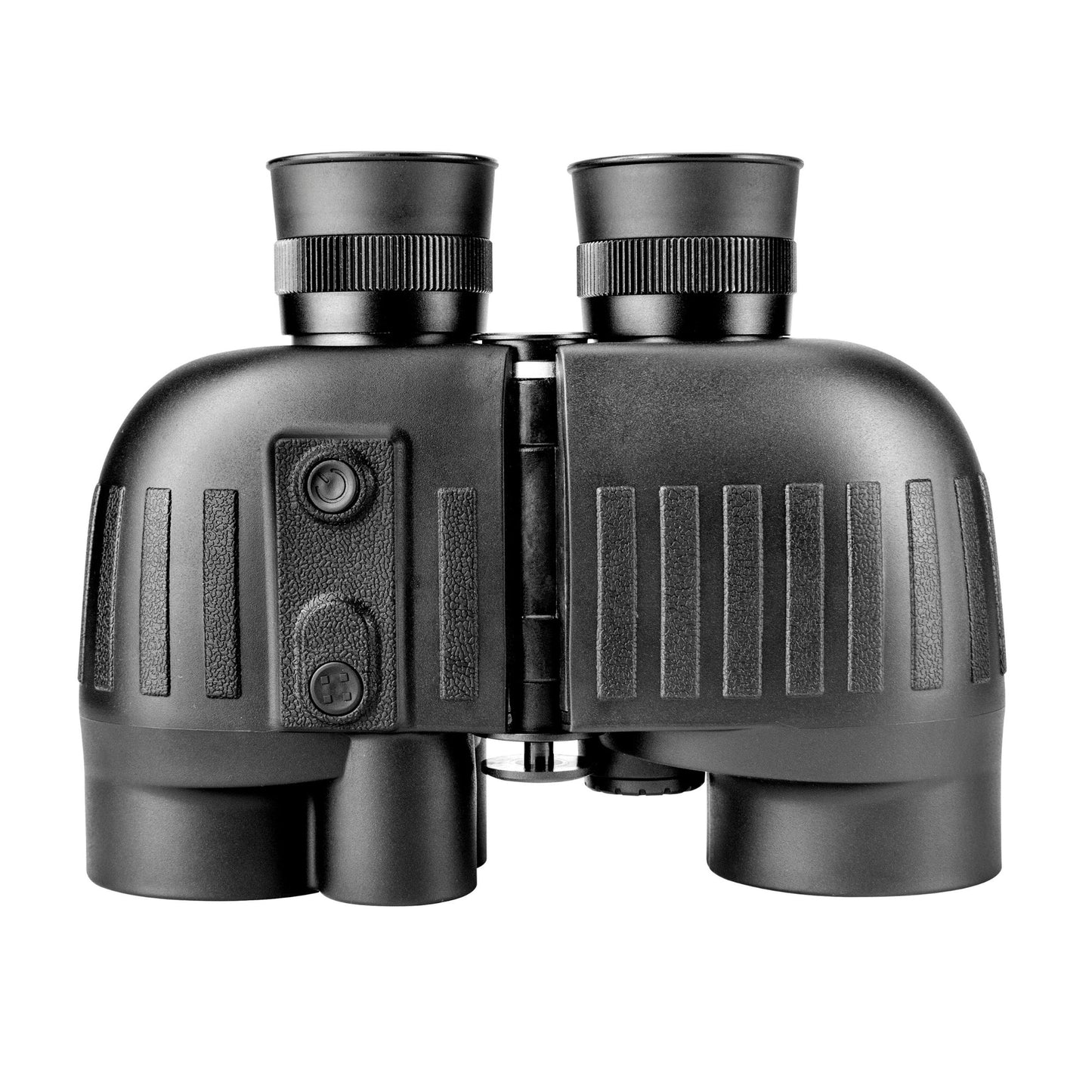 User Holding Binoculars in Outdoor Field Use