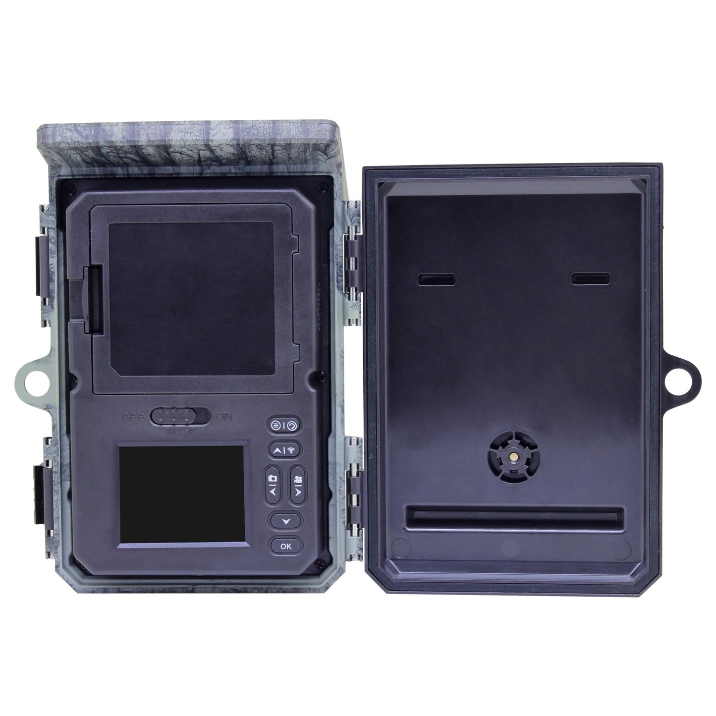 Back View Showing Battery Compartment