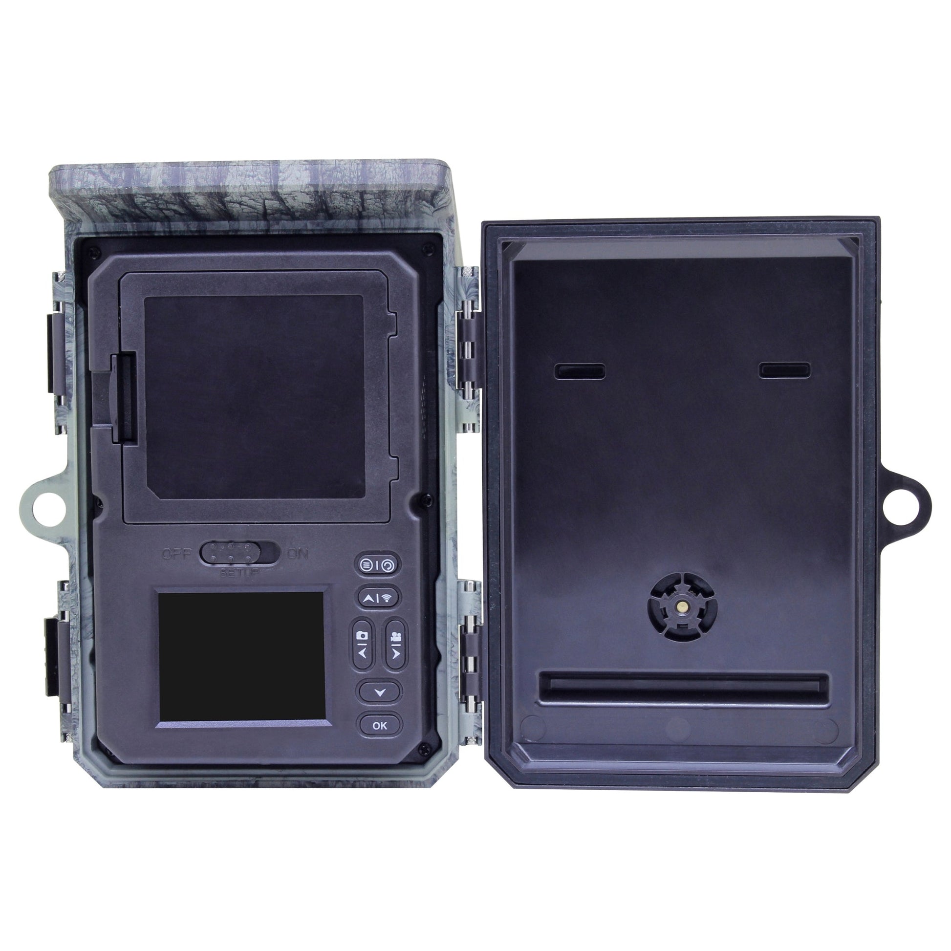 Back View Showing Battery Compartment