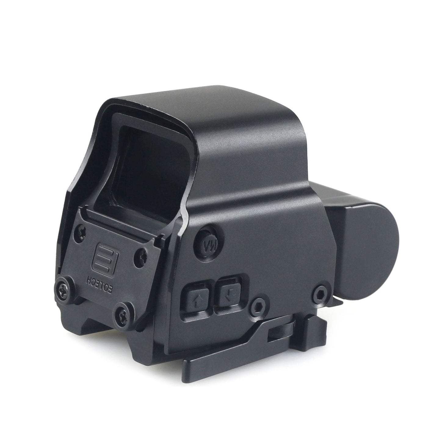 McJ Optics Red Dot Sight – Side View with QD Lever