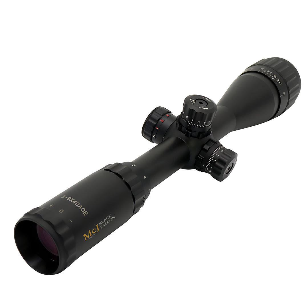 Black Falcon 3-9x40 Riflescope