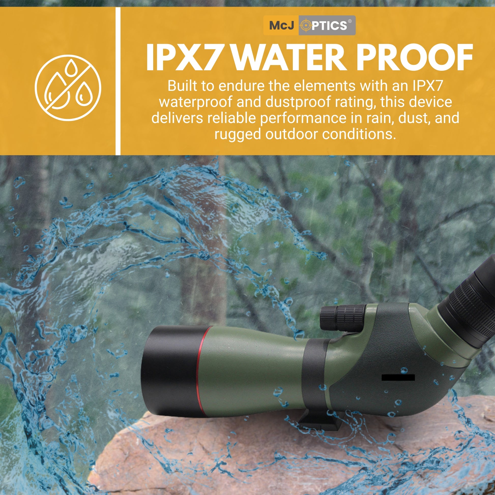 Fully Multi-Coated McJ Spotting Scope Lens