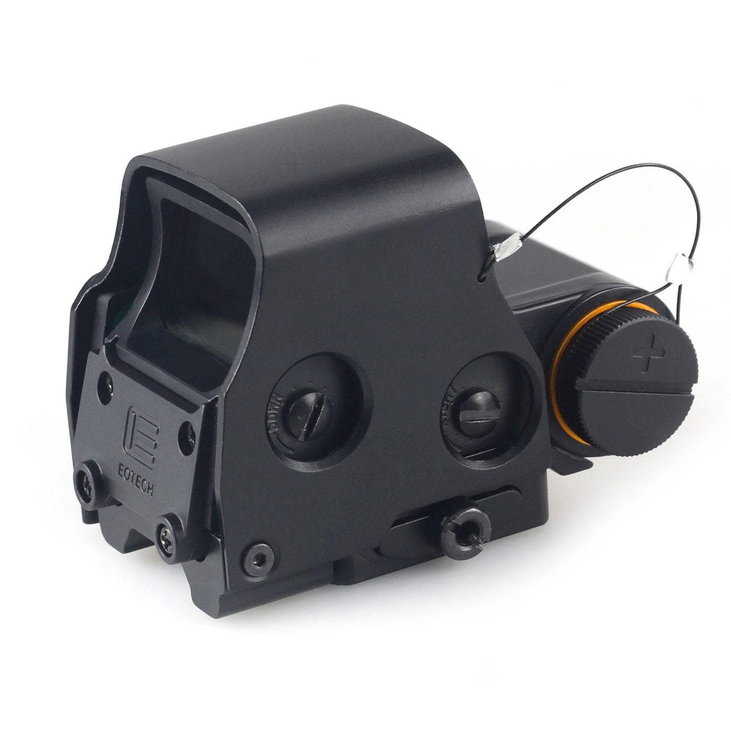 McJ Optics Dot Sight – Mounted on 22mm Rail (No Firearm Visible)