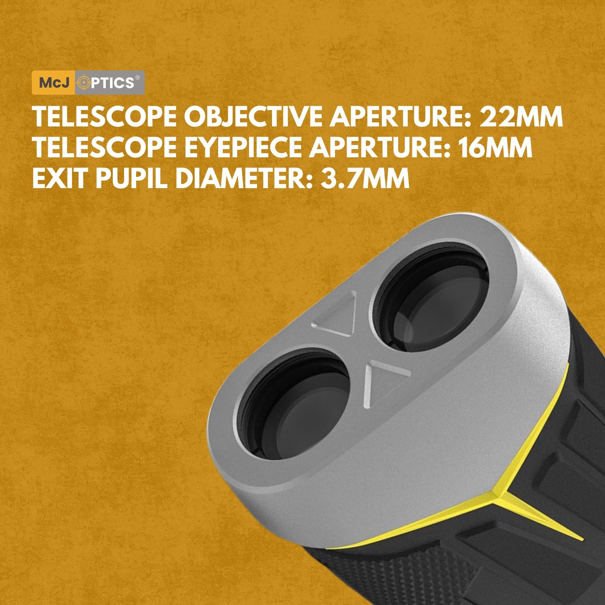 Diagram Showing 6x Magnification and 7° FOV
