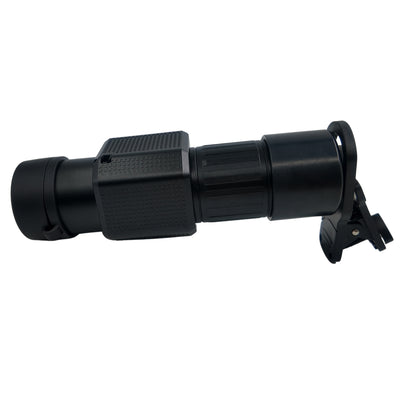 Side View Showing Lens Design and Eyepiece